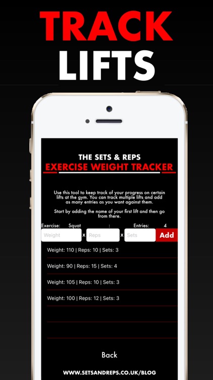 Sets & Reps - The Fitness App screenshot-6