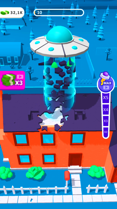 UFOMoney: Planet Eating Game screenshot 1