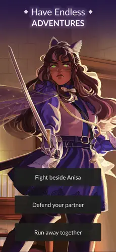 Screenshot 8 Fictif: Visual Novels iphone