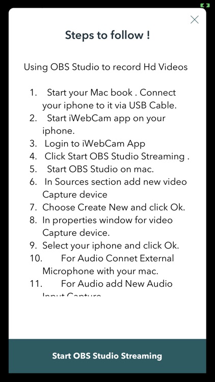 iWebCam : Phone to WebCam screenshot-8