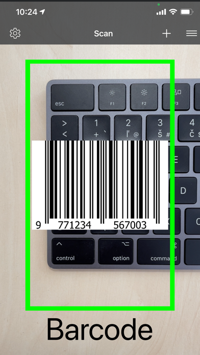 Barcode & QR code screenshot 2