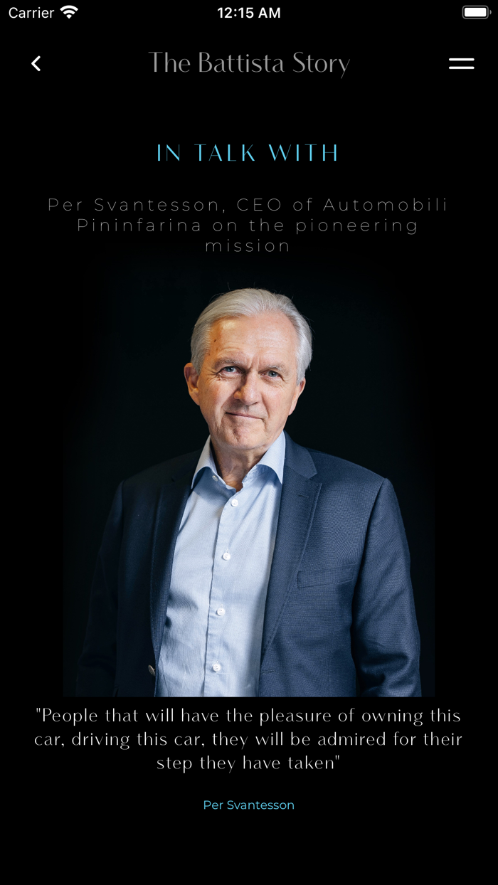 Essenza Automobili Pininfarina