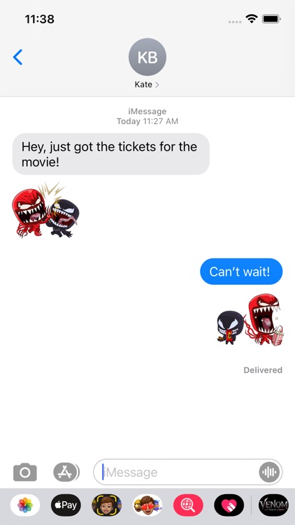 Venom Movie Stickers