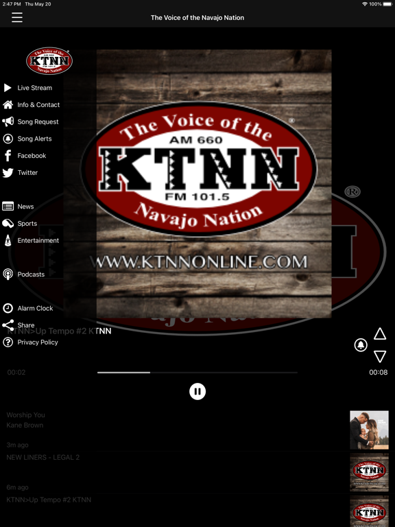 Screenshot #5 pour KTNN AM 660 101.5 FM