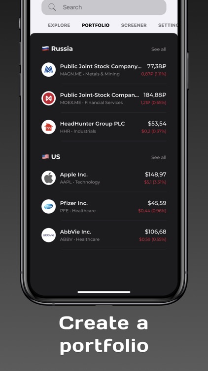 Stockio - stocks analytics screenshot-3