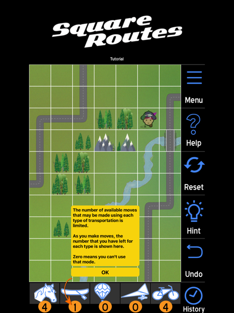 Hacks for Square Routes