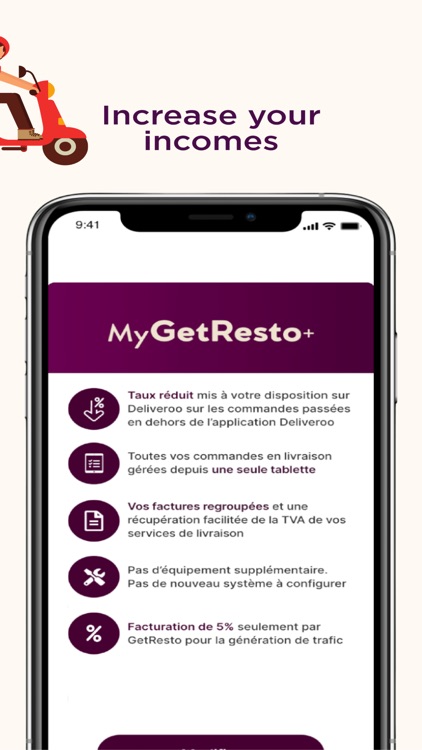 MyGetResto - restaurant owners