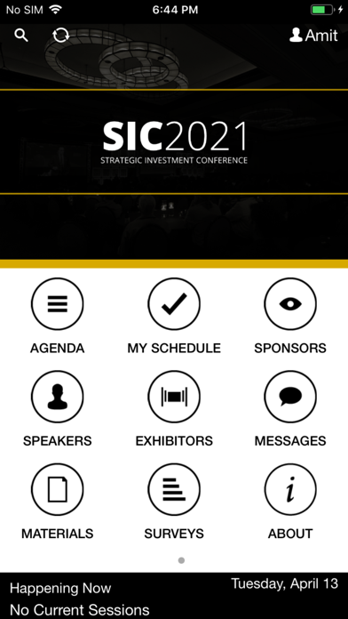 SIC Conference screenshot 2