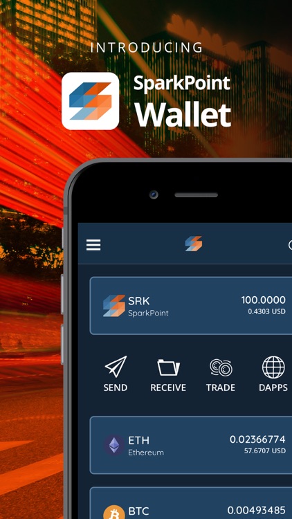 SparkPoint Crypto Wallet