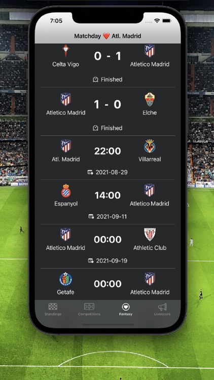 Mobile on sale football scores