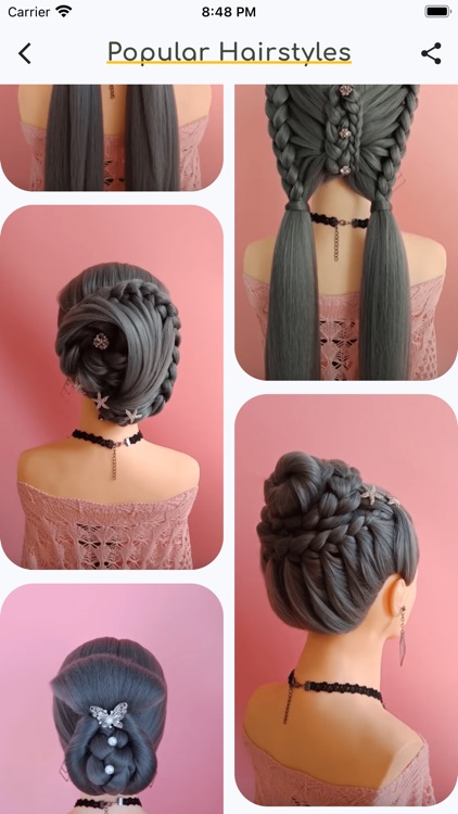 Girls Hairstyles Step by Step screenshot-4