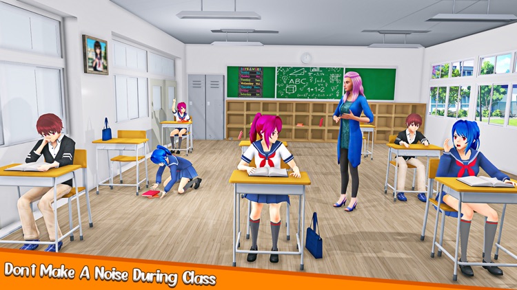 Anime School Girl Yandere Sim screenshot-6