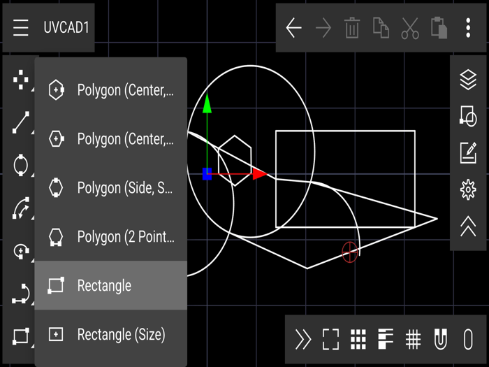 UVCAD-CAD 2D Drawing Drafting