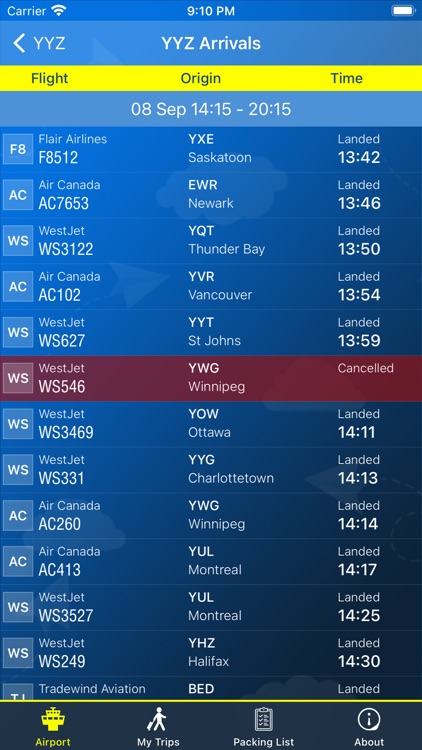 Toronto Airport Info + Radar screenshot-1