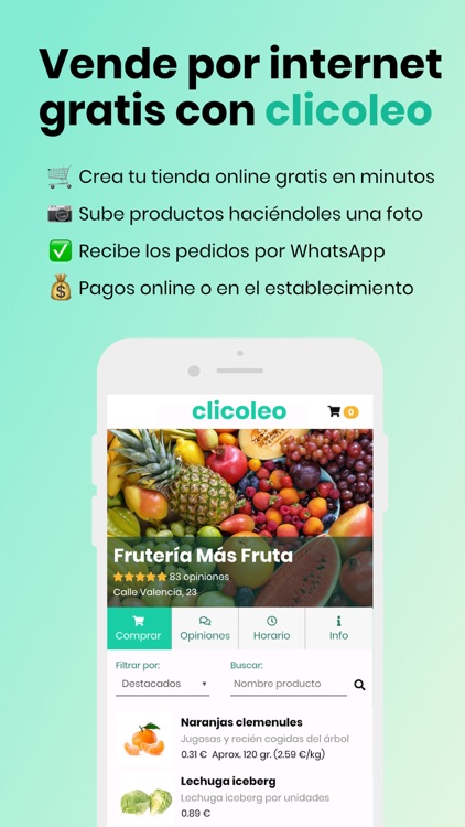 clicoleo para tiendas