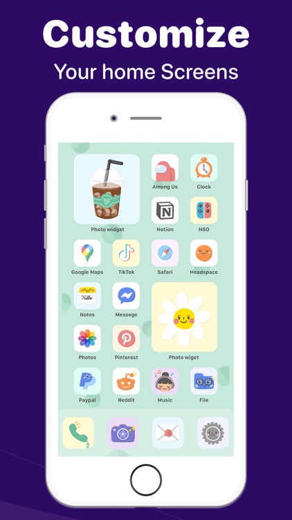Colorful Widget go home screen screenshot-7