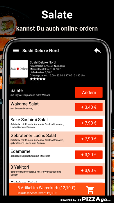 Sushi Deluxe Nord Nürnberg screenshot 5