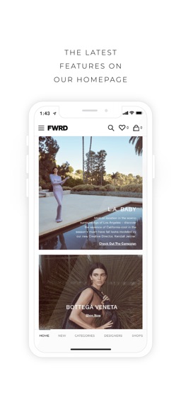 FWRD app screenshot