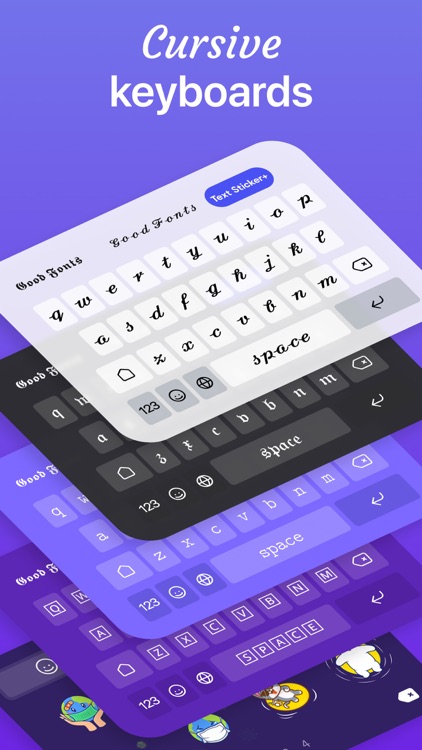 cursive keyboard app download