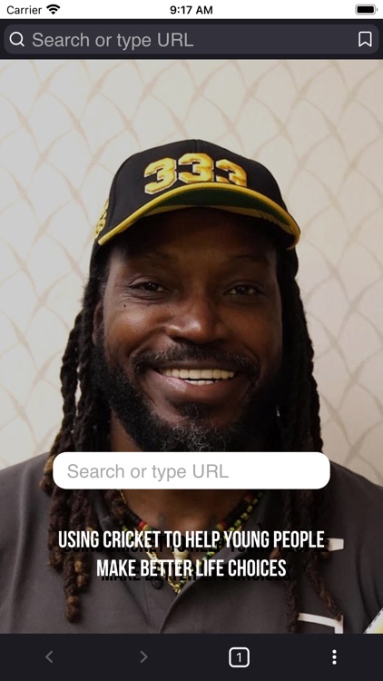 Chris Gayle Browser