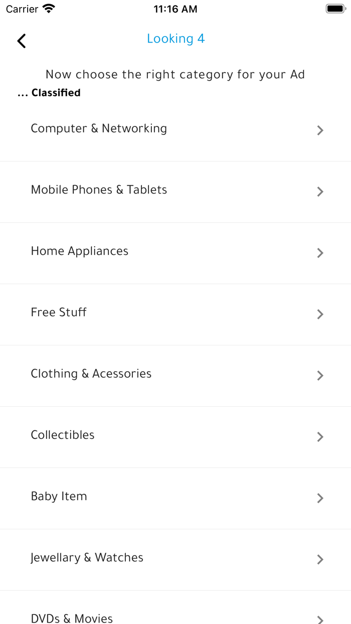 Looking4 - AI Enabled App