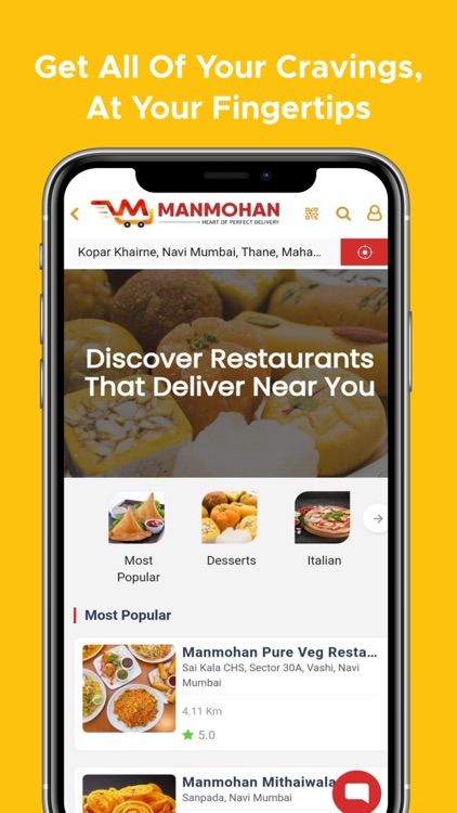 Manmohan Food Order & Delivery