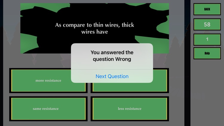 Electric Currrent Quize