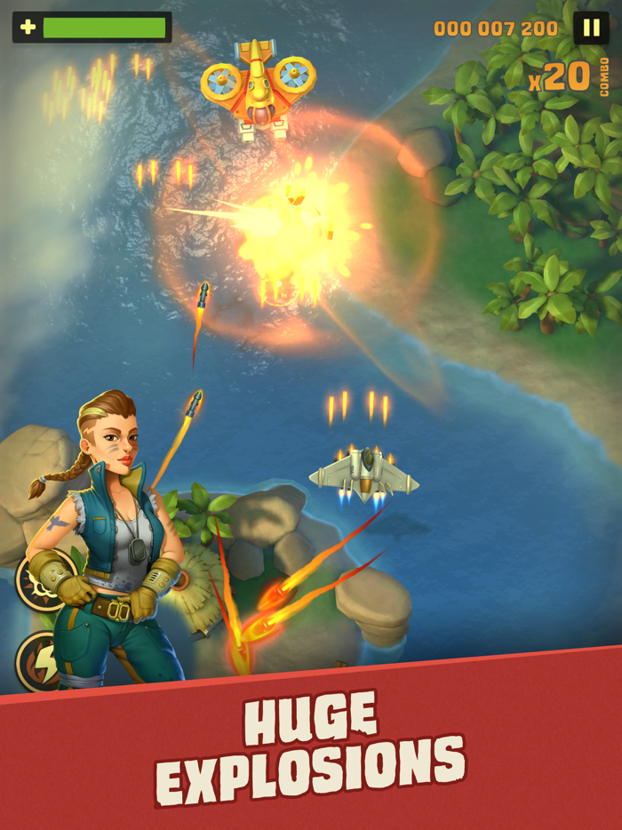 Sky Patrol — Airplane Scroller