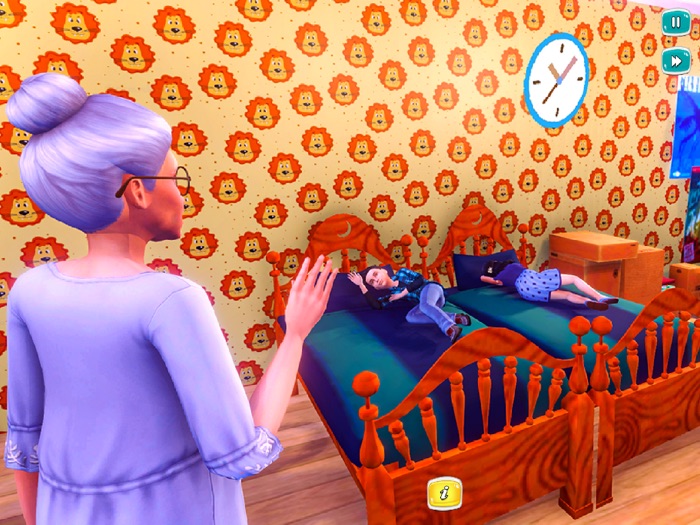 真實的 奶奶 夢 家庭 遊戲