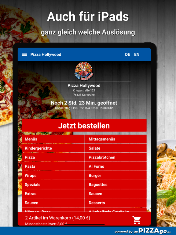 Pizza Hollywood Karlsruhe screenshot 7