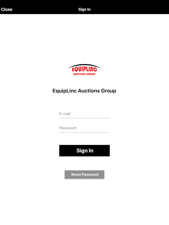 EquipLinc Auctions Live