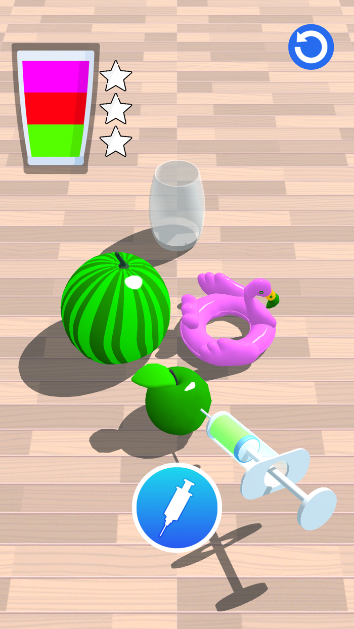 Syringe Liquid Fruit