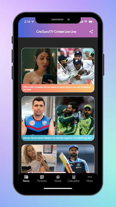 Screenshot #3 pour CricGuru777 Cricket Live Line