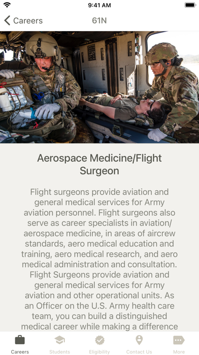 U.S. Army Medicine Careers screenshot 3