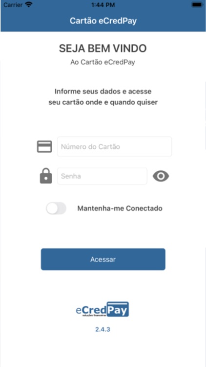 Cartão eCredPay