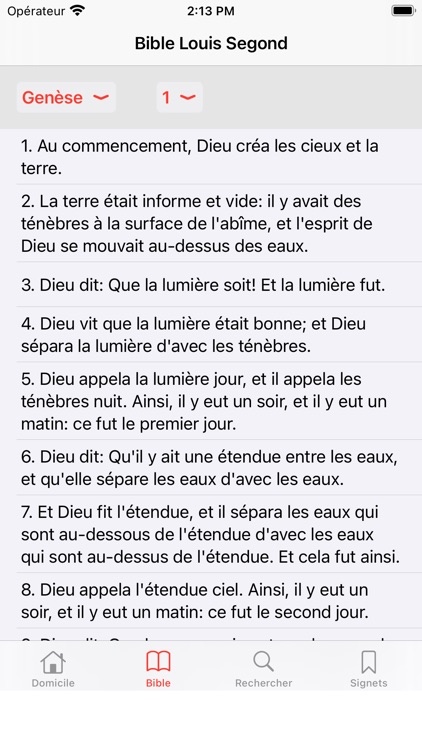 La Bible Louis Segond