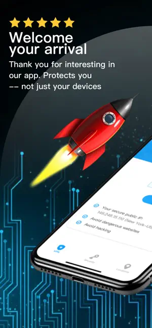 Captura de Pantalla 1 Super VPN - Secure VPN Proxy iphone