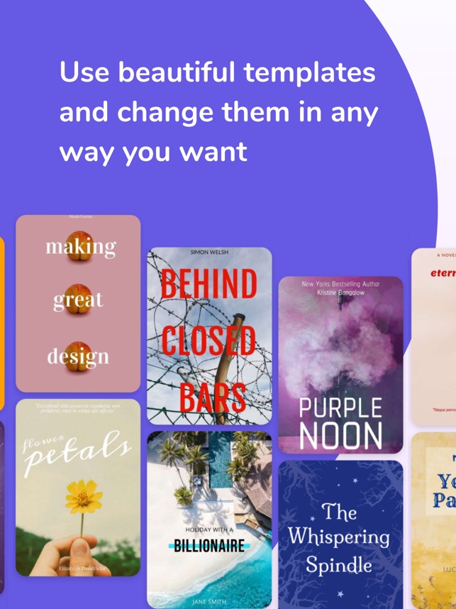 Book Cover Maker by Desygne‪r on the App Store‬