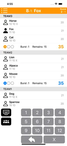 Game screenshot Mölkky Scoreboard apk