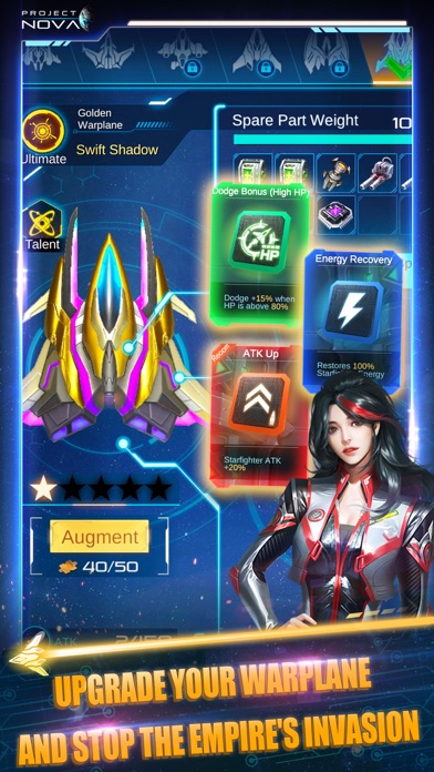 NOVA: Fantasy Airforce 2050 Hack screenshot 4 - game app interface