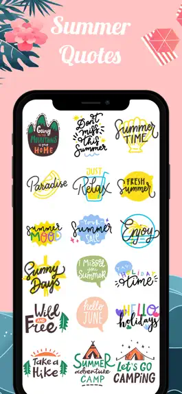 Game screenshot Summer Holiday Quotes hack