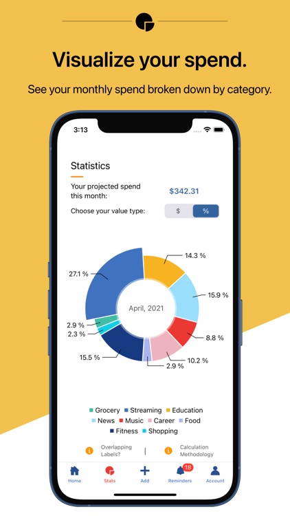 Economize: Track Subscriptions