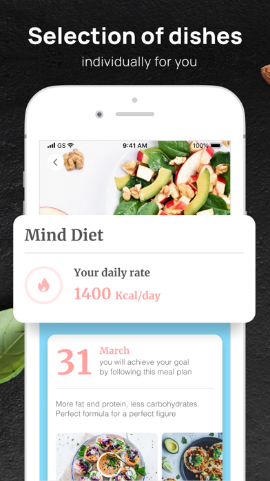PEP: Mind - Healthy meal plan screenshot 2
