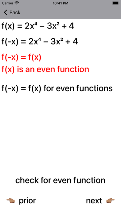 How to cancel & delete Even and Odd Polynomials from iphone & ipad 4