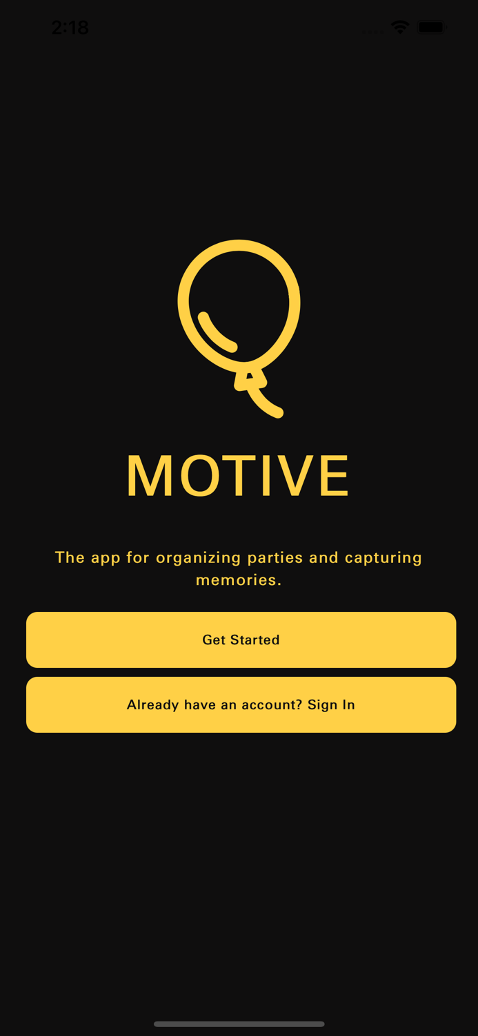 Motive - Party organiser