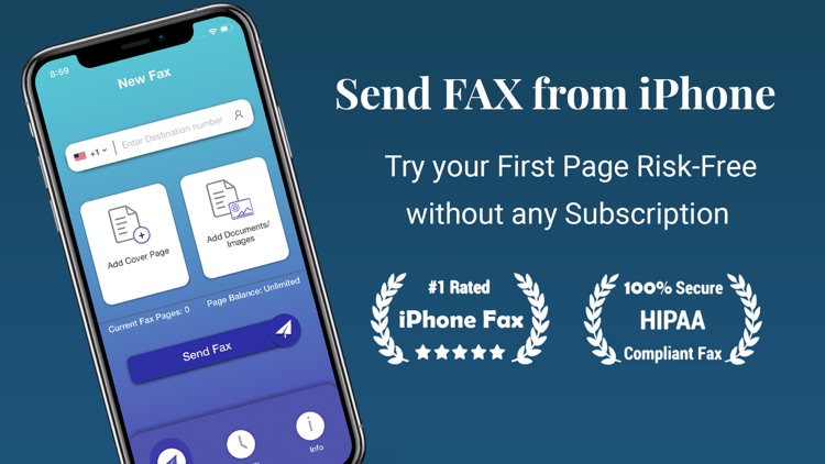 eFax: Send Fax from iPhone