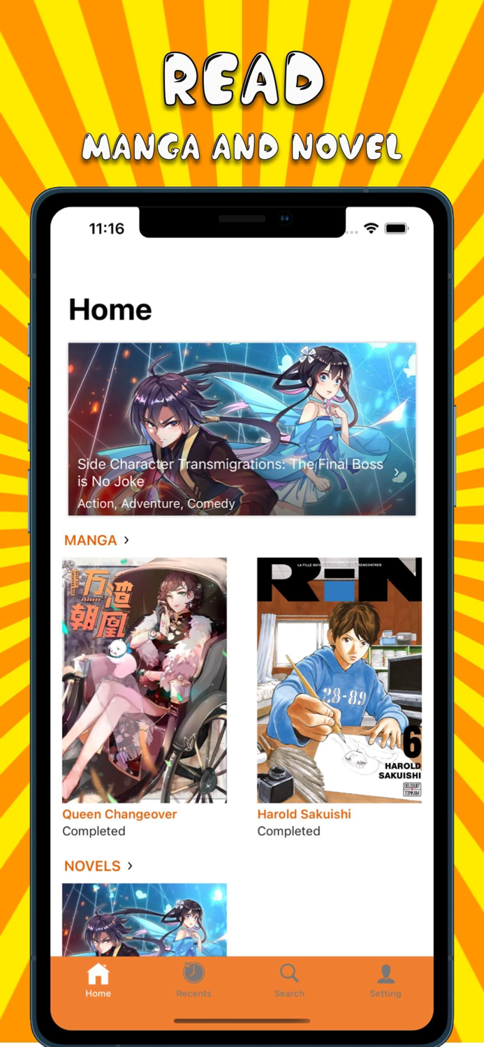 Comano - Comics, Manga, Novel