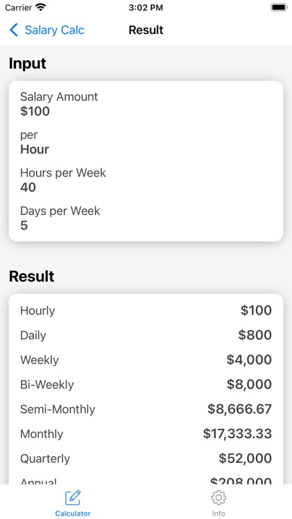 Salary Calculator - Pay Calc