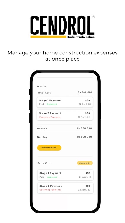 Cendrol - Build. Track. Relax