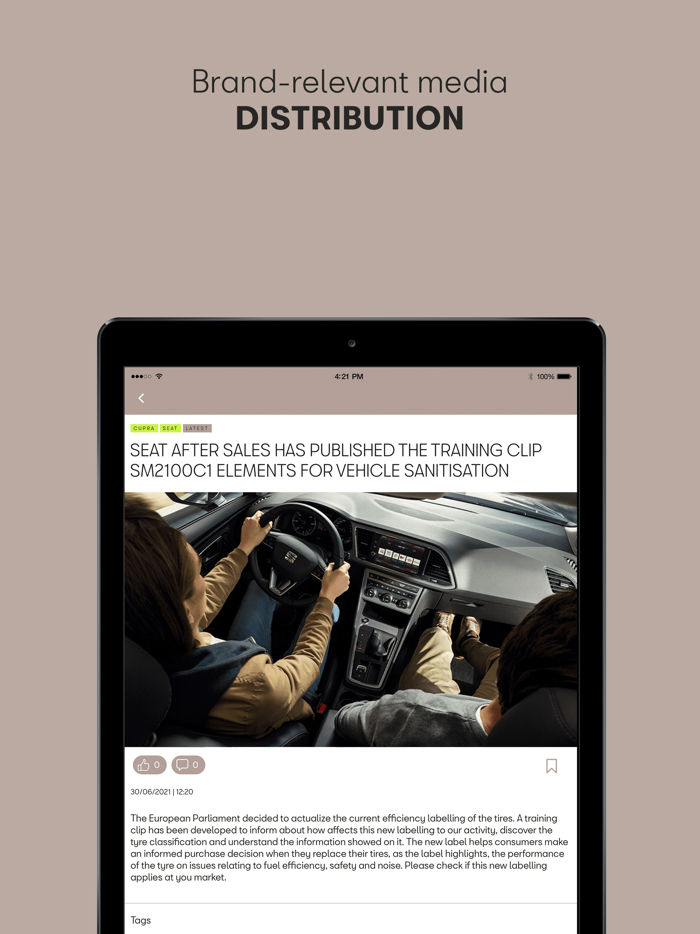 SEATCUPRA Training Comm.